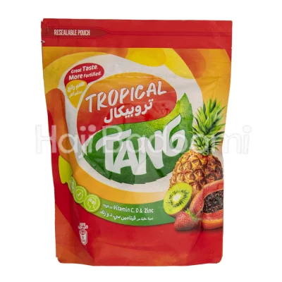 پودر نوشیدنی سرد تانگ با طعم میوه های استوایی 500 گرمی