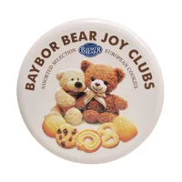 کوکی کره ای جعبه فلزی بای بور طرح تدی 208 گرمی