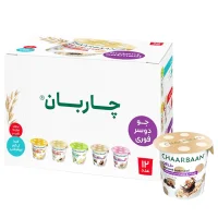 باکس ۱۲ تایی اوتمیل فندق و شکلات