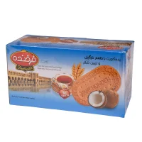 بیسکویت با طعم نارگیل و تزیین شکر فرخنده 900 گرم