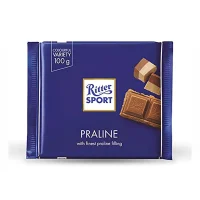 شکلات تخته ای پرالین ریتر اسپرت 100 گرمی