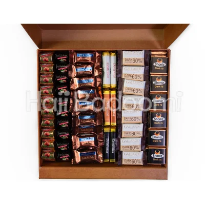 باکس شکلات طرح تلخ سیمرغ بهشتی 1200 گرمی