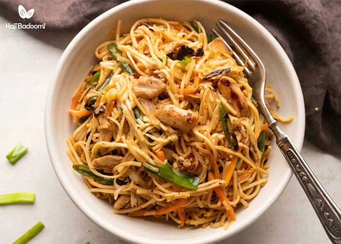 نودل مرغ چگونه درست می شود