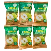 پاستیل ژله ای برولی با 45 درصد شهد سیب سبز