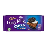 شکلات تخته ای اورئو ساندویچ دیری میلک کدبری 96 گرمی
