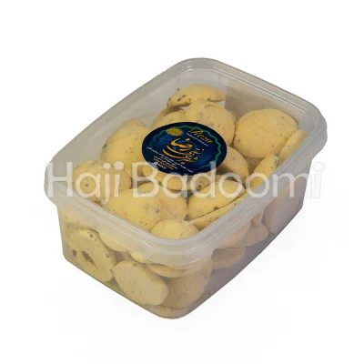 شیرینی پفکی پسته زعفران رضا