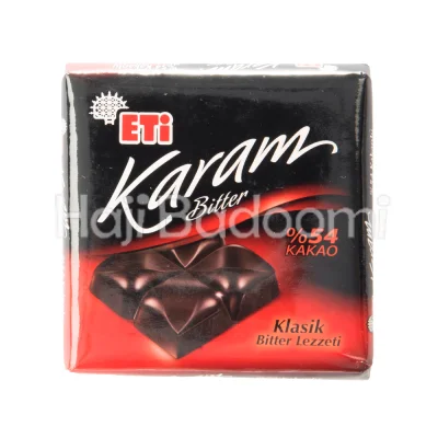 شکلات تخته ای تلخ 54 درصد اتی کارام
