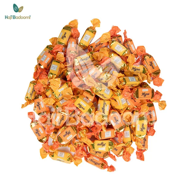 خرید نوقای زرد و نارنجی روشن از حاجی بادومی