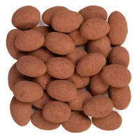 دراژه شیری با مغز بادام درختی و روکش پودر کاکائو