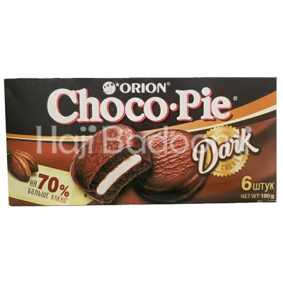 والس شوکوپای اوریون با طعم شکلات تلخ ۶ عددی 180 گرمی