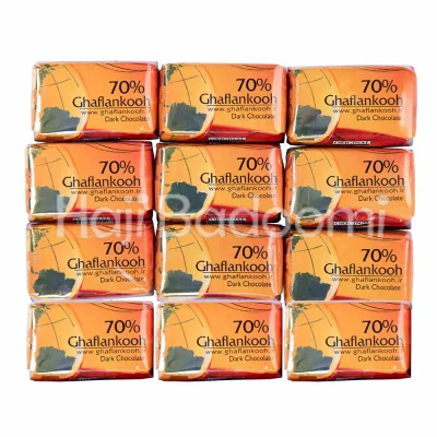 شکلات ناپولیتن تلخ 70 درصد قافلانکوه