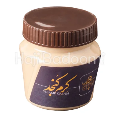 کرم کنجد ساده محمد ساعدی نیا 350 گرمی