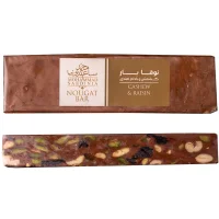 نوقا بار محمد ساعدی نیا کشمش و بادام هندی 130 گرمی