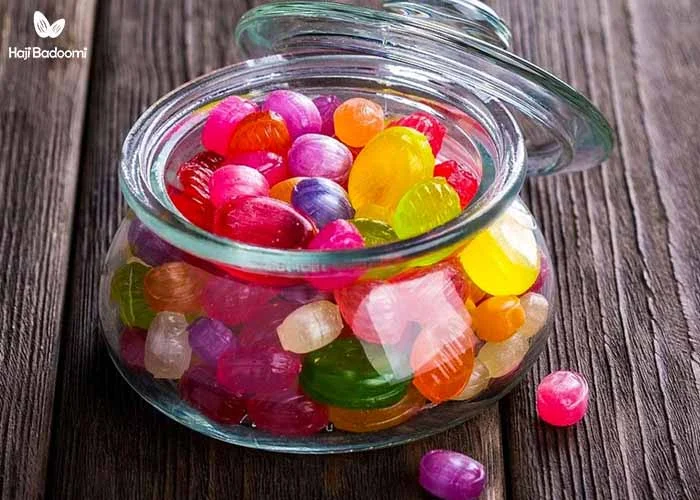 انواع محصولات خوشبو کننده دهان: 4. آبنبات خوشبو کننده دهان veze