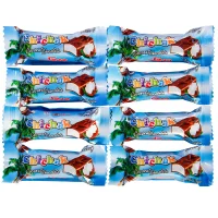 شکلات مغزدار نارگیلی با روکش کاکائو چیچک