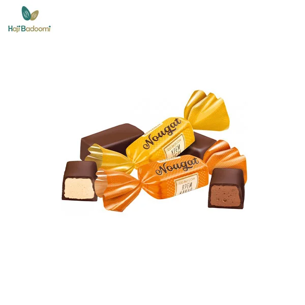 نمایی از نوقای زرد و نارنجی روشن