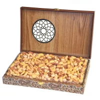 باکس آجیل شور طرح ترمه مدل پرتو 1300 گرمی