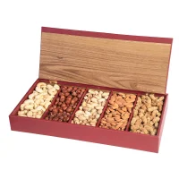 باکس آجیل طرح چرم سروناز 1200گرم