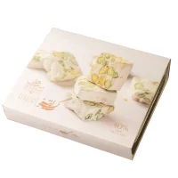 گز محمد ساعدی نیا لقمه ای 40 درصد مغز پسته طرح نفیس 700 گرمی