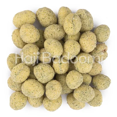 بادام زمینی روکش دار با طعم پیاز جعفری