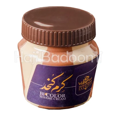 کرم کنجد دو رنگ محمد ساعدی نیا 350 گرمی