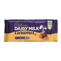 شکلات تخته ای کارامل دیری میلک کدبری 120 گرمی