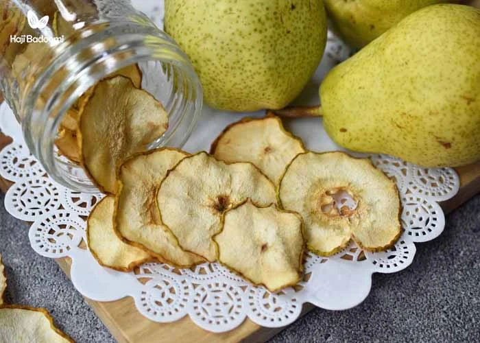 انواع میوه خشک: 2. گلابی خشک