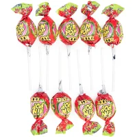 آبنبات چوبی آدامسی پین پاپ با طعم آلبالو