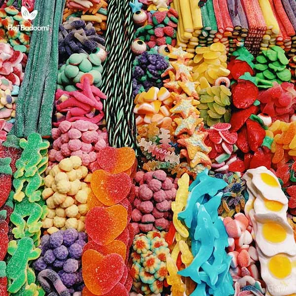 فواید پاستیل: 2. تنها آبنبات حاوی پروتئین