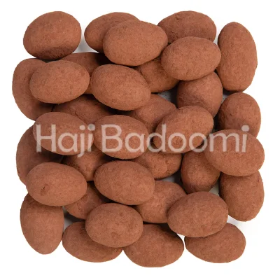 دراژه شیری با مغز بادام درختی و روکش پودر کاکائو