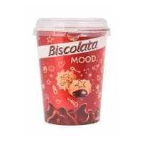 بیسکویت بیسکولاتا مود شکلاتی قرمز 125 گرمی