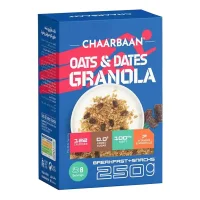 گرانولا ورزشی باکسی خرما و عسل چاربان 250 گرم