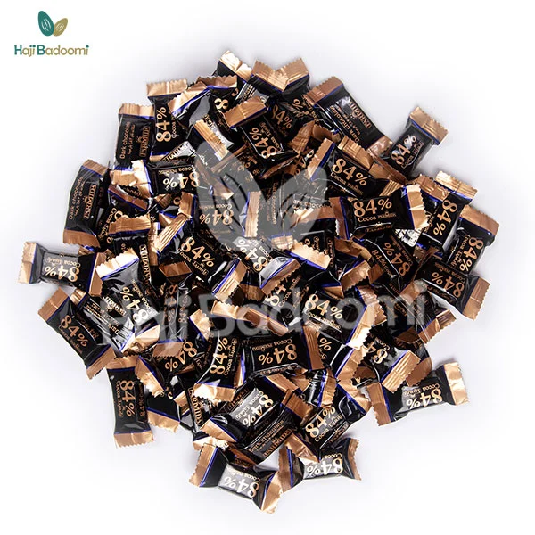 نمایی از شکلات تلخ 84 درصد پارمیدا