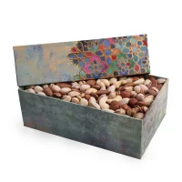 باکس آجیل خام طرح ترنج 1000 گرمی