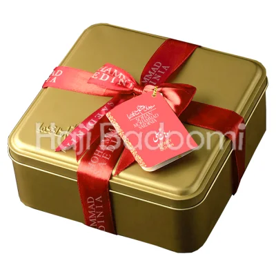 سوهان محمد ساعدی نیا عسلی با مغز پسته طلایی 500 گرمی