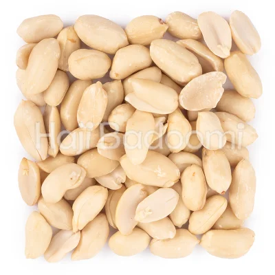 بادام زمینی پوست کنده خام