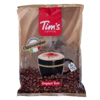 کاپوچینو همراه با پودر مخلوط کاکائو تیمز 20 عددی