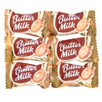 آبنبات شیری کره ای با طعم کارامل نمکی روشن