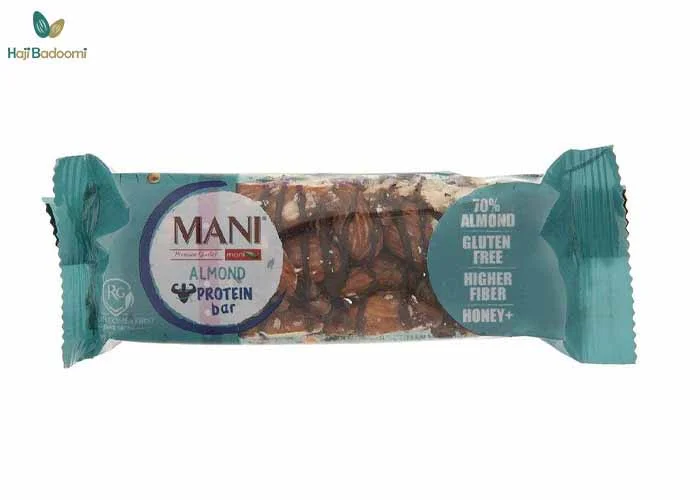 قیمت پروتئین بار مغز بادام مانی