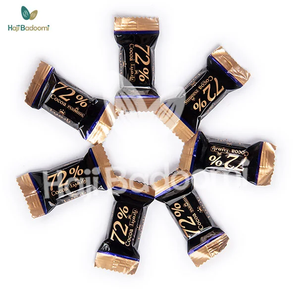 نمایی از شکلات تلخ 72 درصد پارمیدا