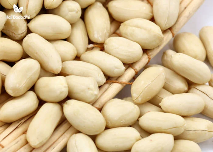 خرید بادام زمینی پوست کنده خام