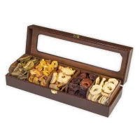 باکس میوه خشک چرمی مدل دینا 1000 گرمی