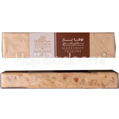 نوقا بار محمد ساعدی نیا پرالین فندق 112 گرمی