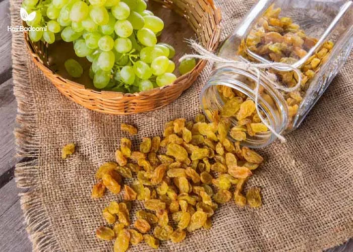 انواع میوه خشک: 8. کشمش