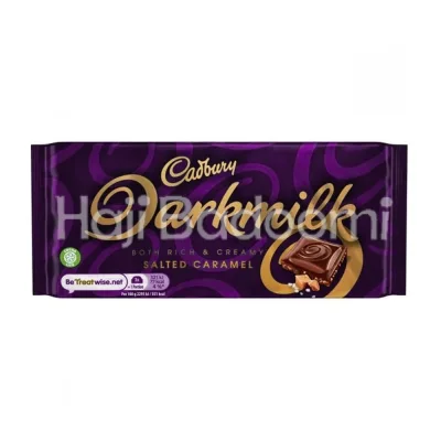 شکلات تخته ای کارامل نمکی دارک میلک کدبری 85 گرمی