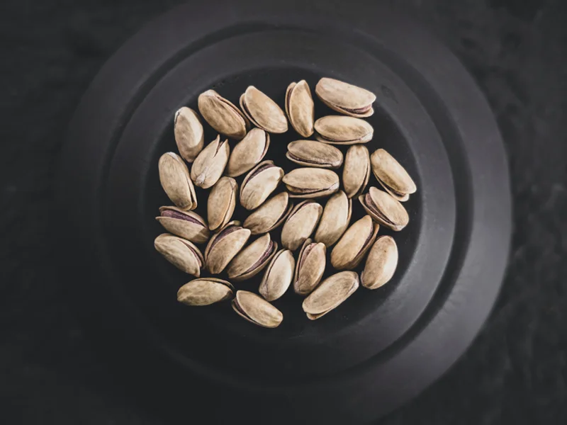 عکس هنری پسته اکبری خام دستچین