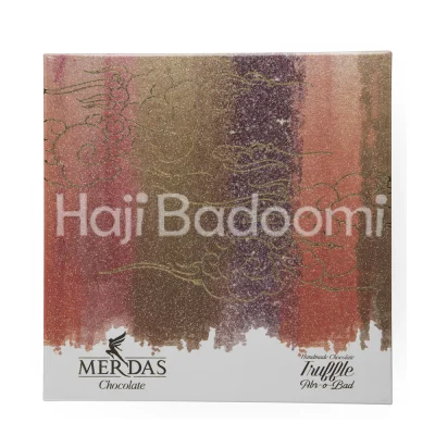 شکلات کادویی ترافل مرداس سری ابر و باد سفید