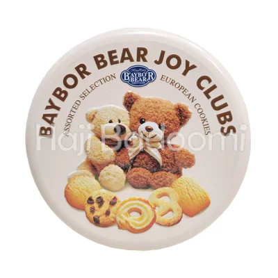 کوکی کره ای جعبه فلزی بای بور طرح تدی 208 گرمی