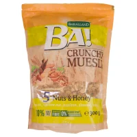 غلات صبحانه کرانچی موسلی باکالند 5 مغز و عسل 300 گرمی