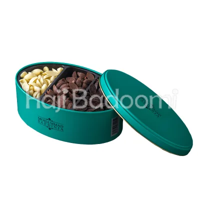 شکلات کادویی دراپس فیروزه ای 270 گرمی